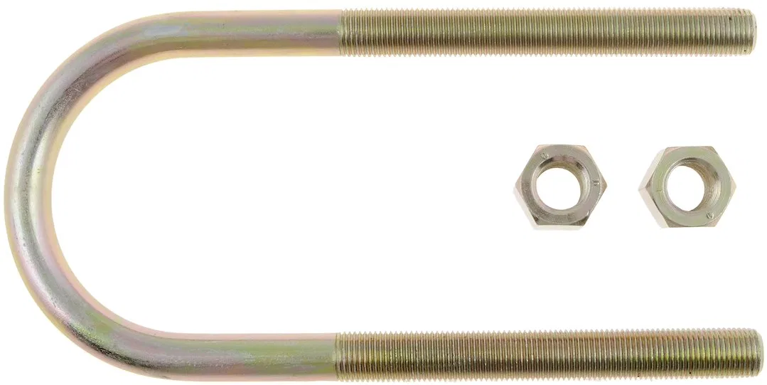 35639 – DORMAN Leaf Spring Axle U Bolt, 7-3/4 Inch Inside Length 3 Inch Inside Width 9/16 Inch Thread Size Round With...